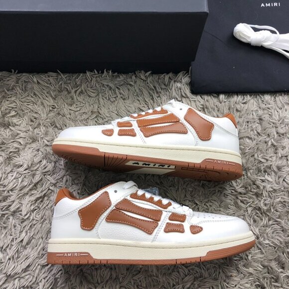 Amiri Men's Outdoor Low-Top Light Brown Skel-Top Low Shoes - Picture 9 of 9